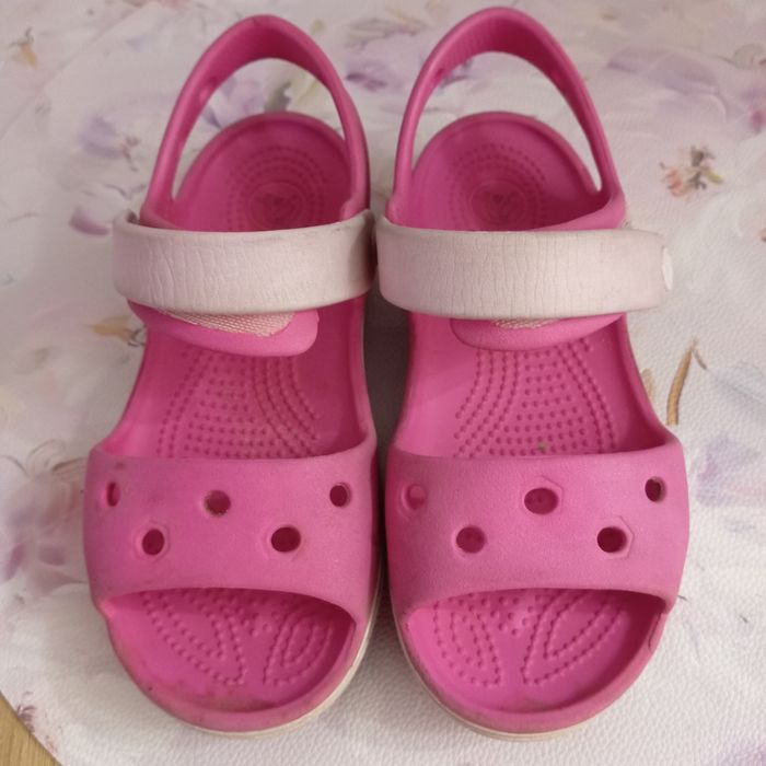 Sandały crocs różowe c12  29/30