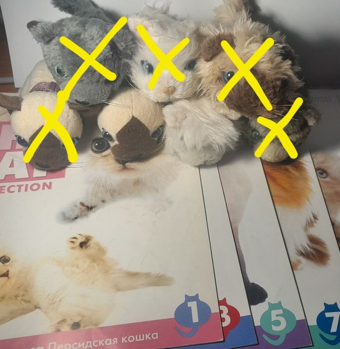 Продам мягкие игрушки  The cat collection, the cat collection