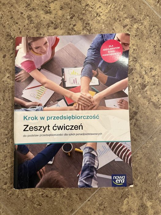 Krok w przedsiebiorczosc zeszyt cwiczen