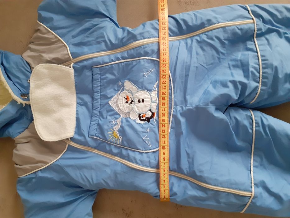 Зимний комбинезон на овчине