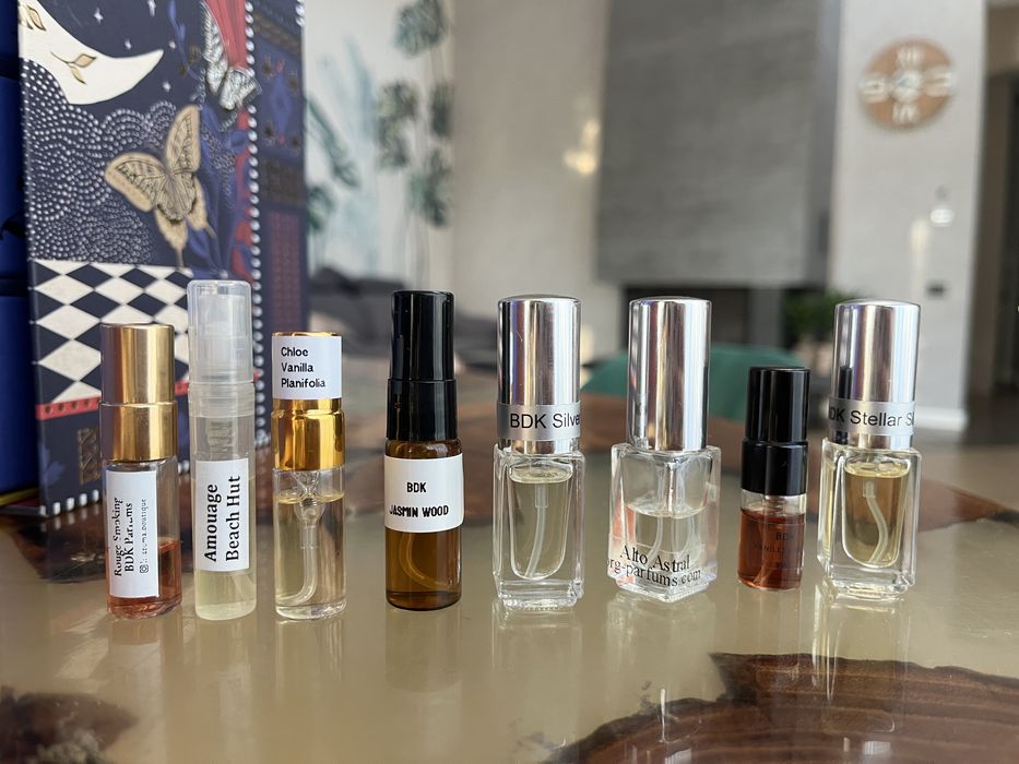 Відливанти нішевих та люкс  парфумів, Essential parfums, Tom Ford, Dries van Noten, Matiere Premiere, Mizensir, Floraiku, Le Gallion, Mind Games