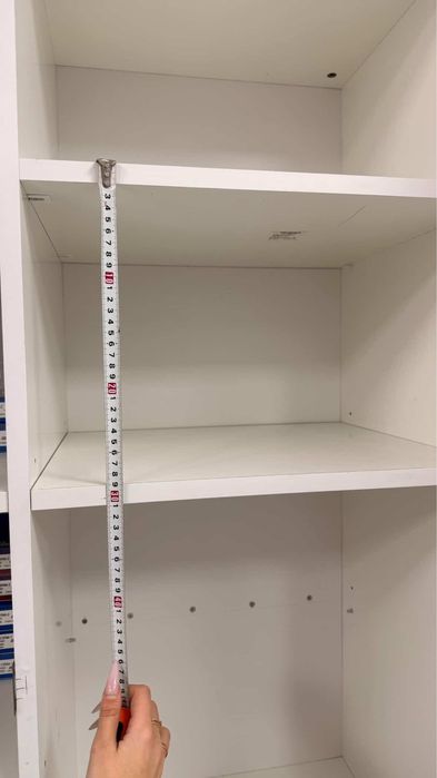 Шафа лофт стильна біла шафа