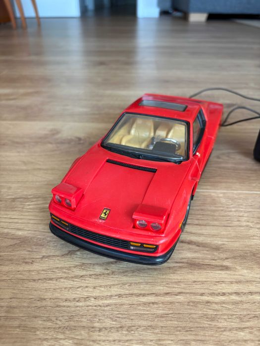 Ferrari Testarossa vintage telecomandado (fio) - a funcionar