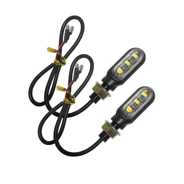 Par de Piscas LED Dinâmicos com Efeito Fluir