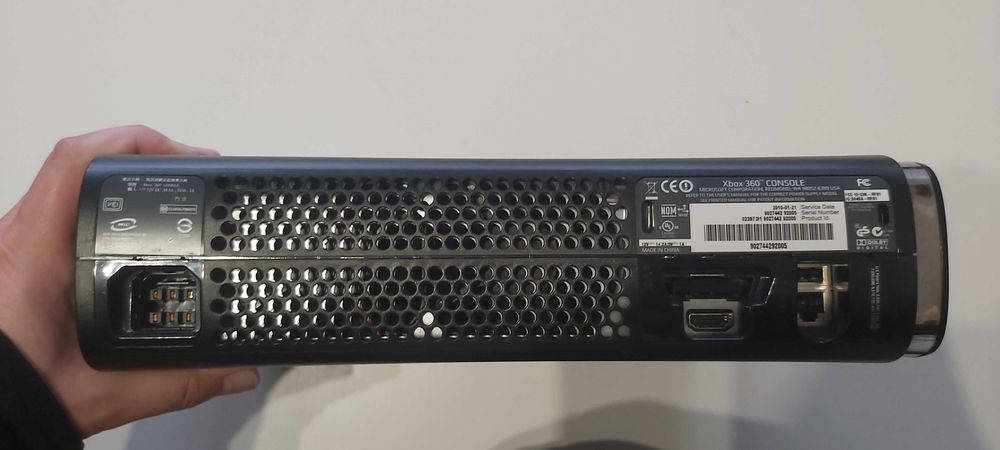 Consola Microsoft Xbox 360 Elite Black XBOX360 Phat Fat