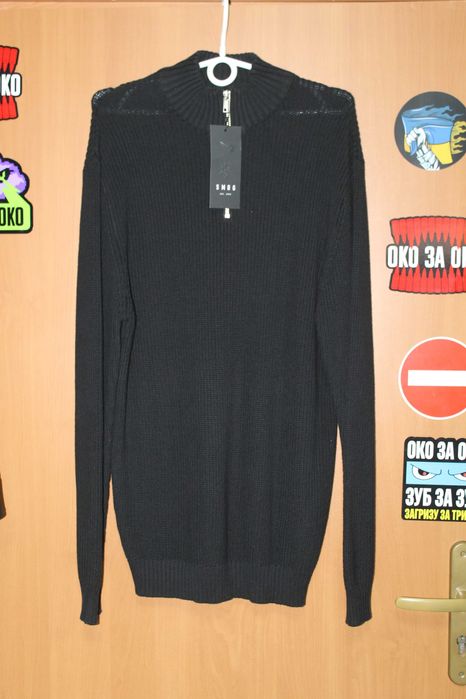 Светр з блискавкою Smog розмір М