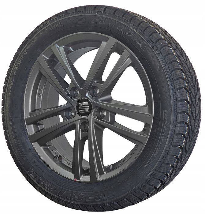 Nowe Grafitowe Koła Seat Leon 2 3 4 Dębica Frigo 2 16 Cali 2025 Rok