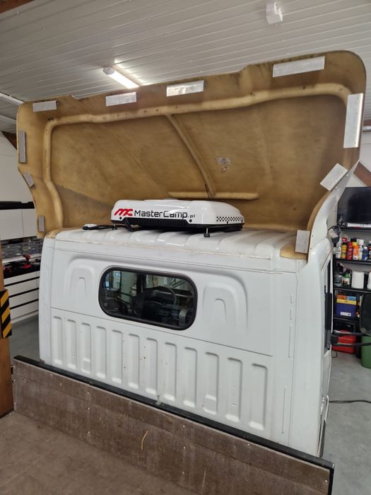 Klimatyzacja dachowa 12V montaż kamper przyczepa tir bus autobus