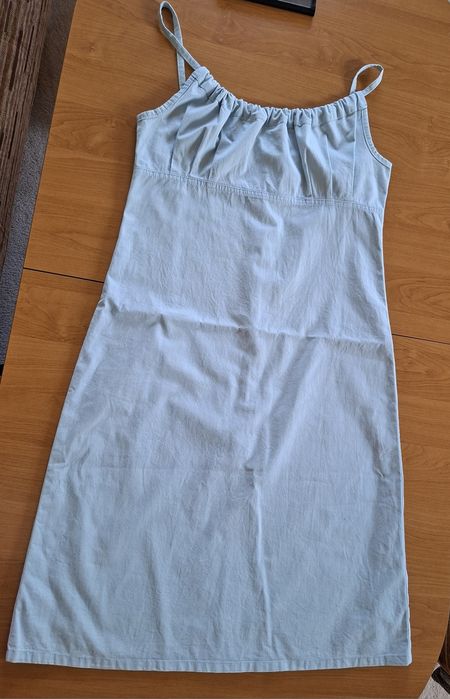 Sukienka bawełniana na ramiączkach, rom.36/38