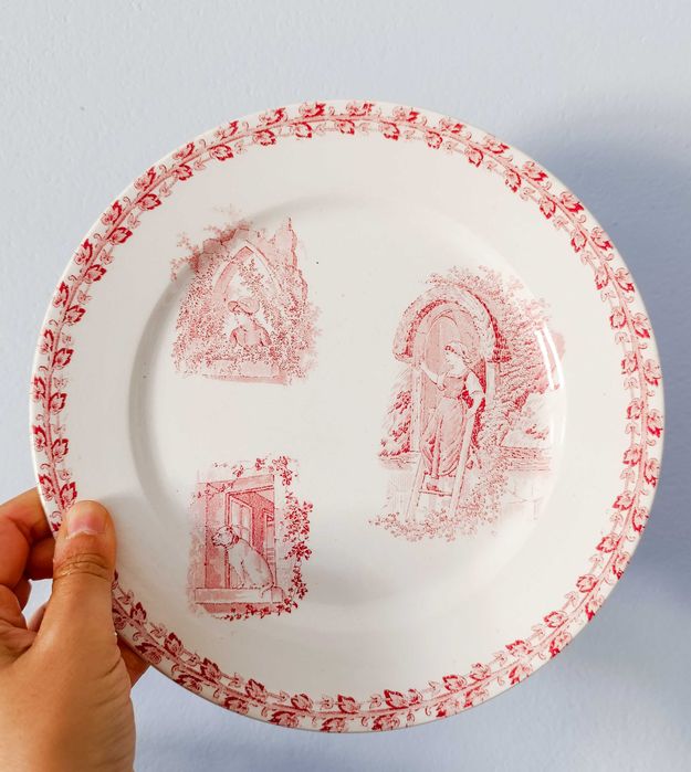 Conjunto de Pratos Sarreguemines