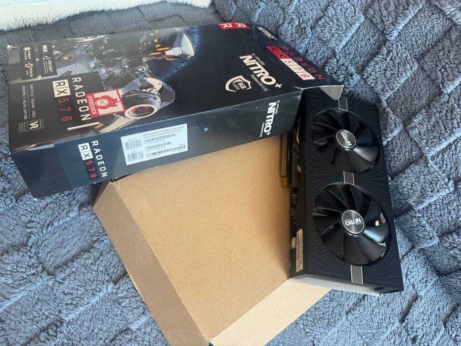 Sapphire Nitro+ Radeon RX570 8G - Відмінний стан