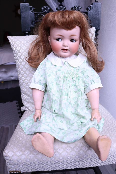 Антикварная кукла 64см Heubach-Kppelsdorf 342.10