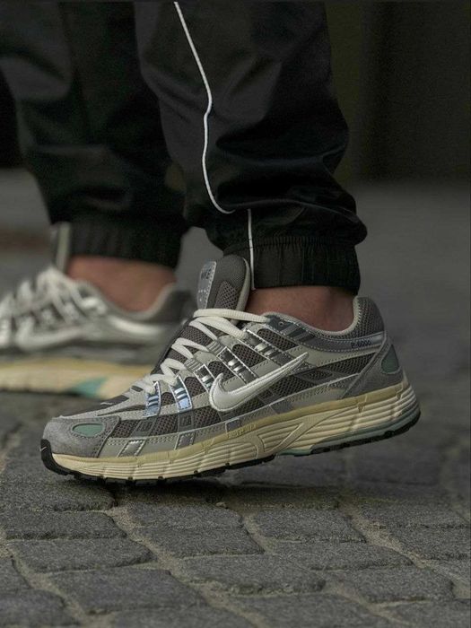 Кросівки Nike P-6000 Premium Grey Кроссовки Найк Сірі Взуття Обувь ТОП