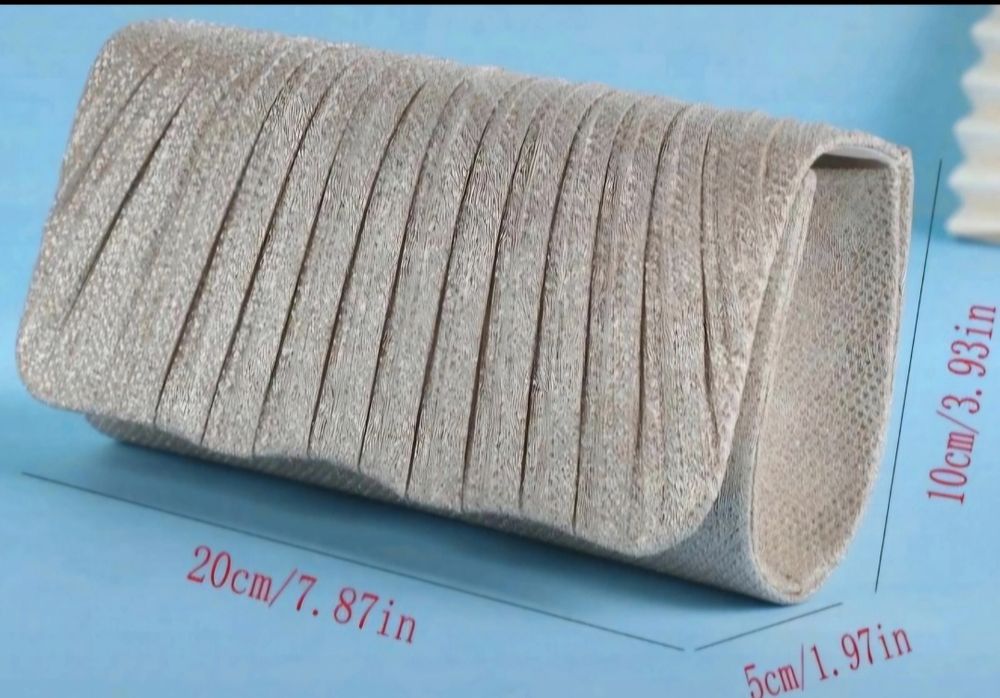 Bolsa Dourada Cerimônia Shein