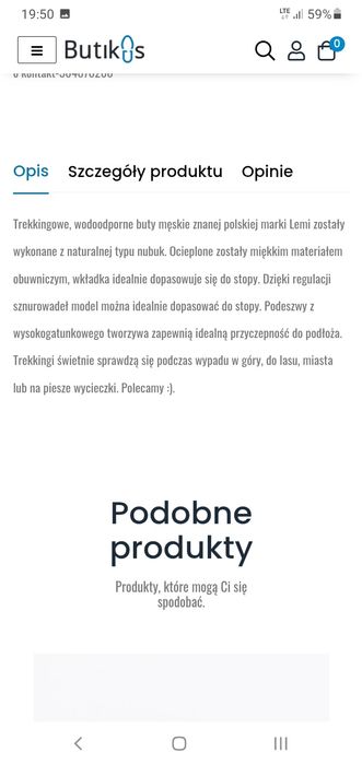 Buty meskie Lemi skórzane 100%