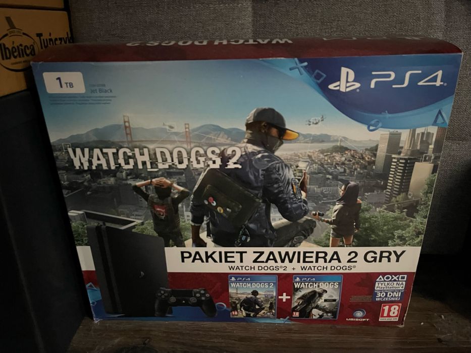 Playstation 4 Slim Watch Dogs Bundle Pack