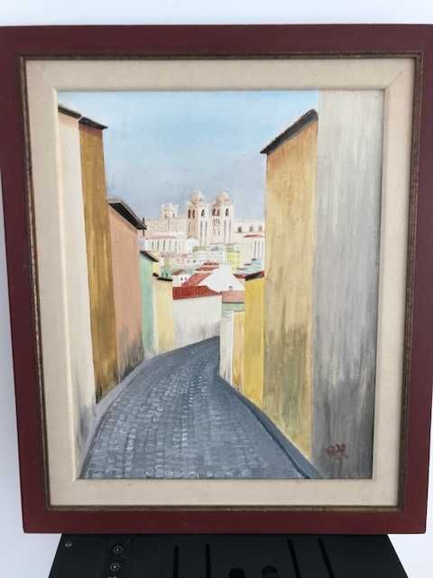 Quadros a óleo com moldura