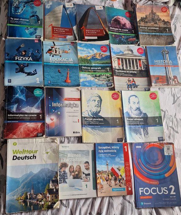 Książki do klasy 1 liceum /technikum