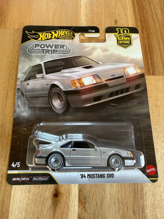 Hot Wheels Premium Car Culture Power Trip '84 Mustang SVO 4/5 JKF31