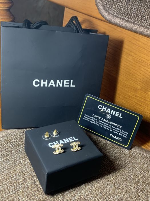 Сережки CHANEL  / Серьги Шанель Золото