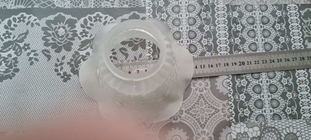 Klosz tulipan mrożone szkło 4 szt.