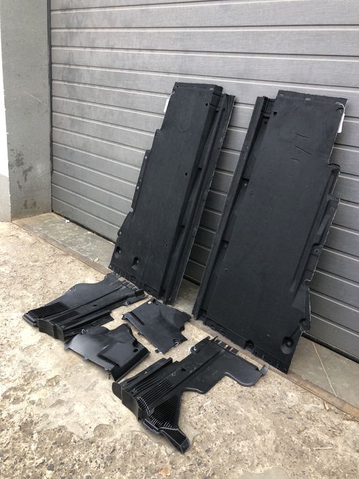 Защита порога AUDI A4 A5 8K захист днища Ауді A4 b8 войлок 12-16