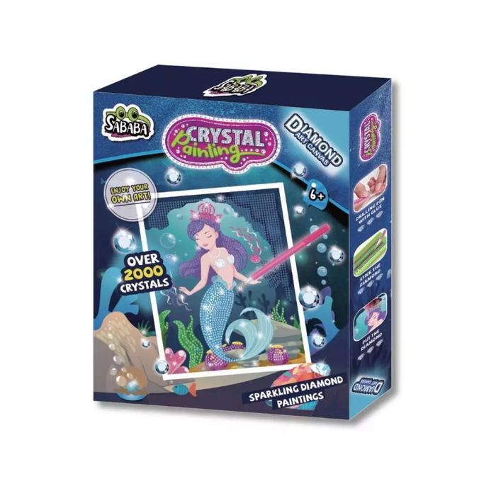 Stwórz swój diamentowy obraz - Syrena. Strigo