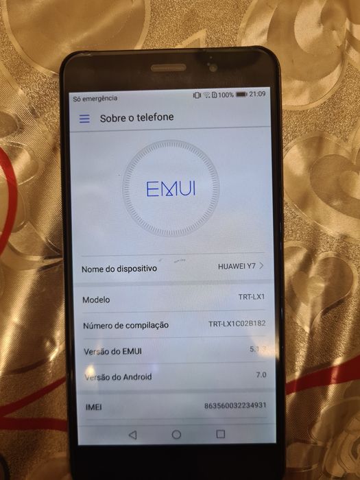 Huawei Y7 trt-lx1 desbloqueado