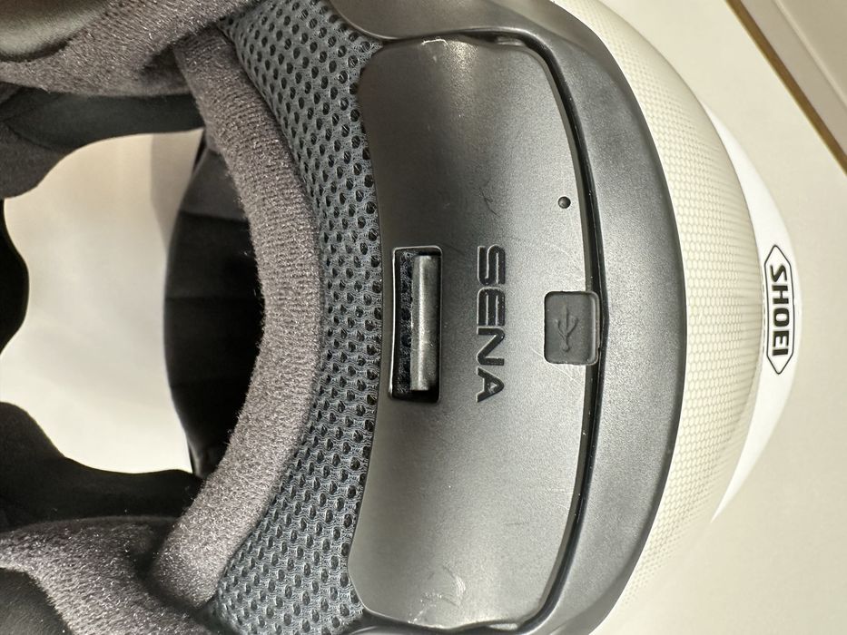 Capacete Shoei GT-Air II + intercomunicador SENA