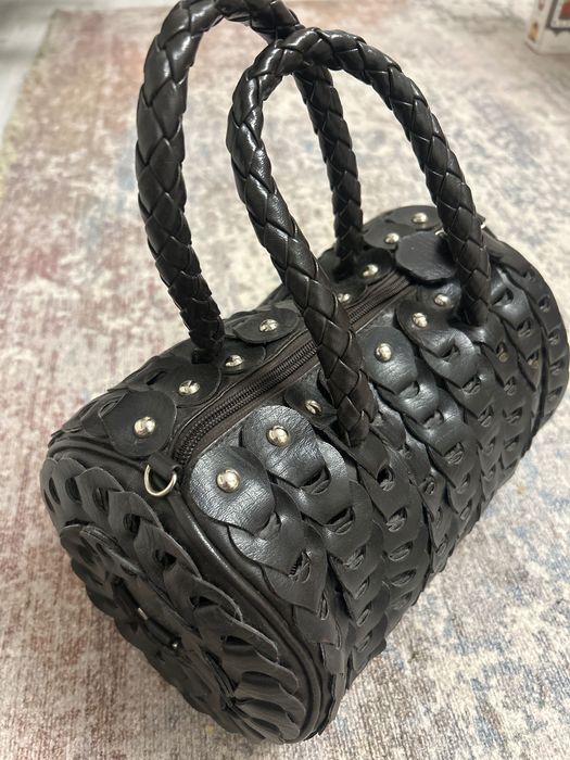 Szoperka torebka damska czekoladowa brązowa Lantadeli Paris