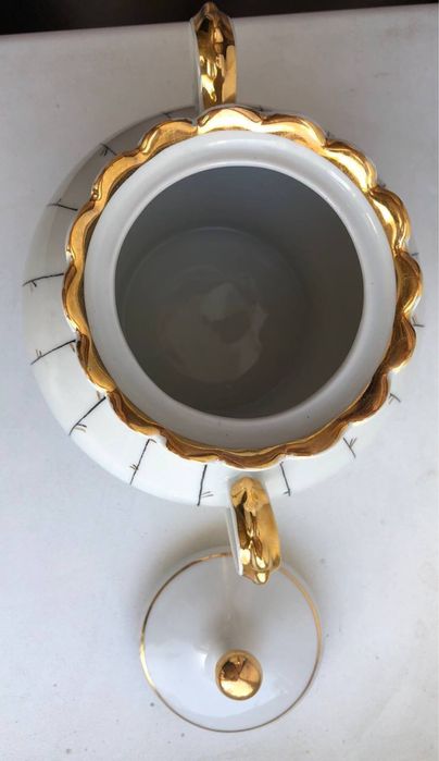 Цукорниця з золотими гілочками