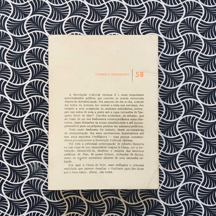A Revolução Cultural Chinesa - Alberto Moravia