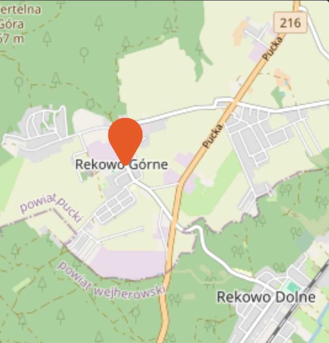 Działka budowlana z mediami 1280 m², Rekowo Górne ul. Świerkowa - Więcej