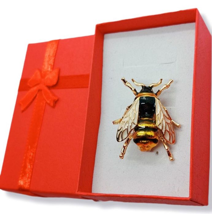 Broszka owad, pszczoła