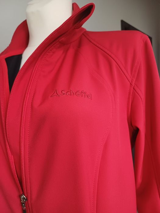 Burgundowa bluza na zamek narciarska rozm 40/42.