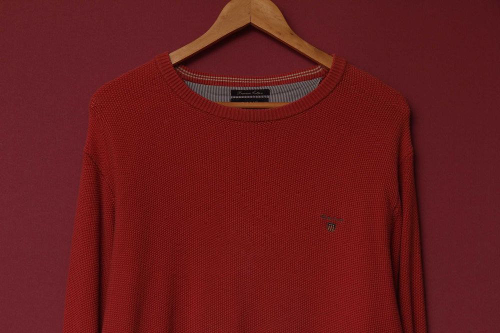 Gant рр L-XL толстовка из хлопка pima