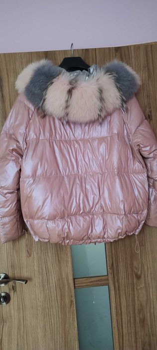 Zimowa,dwustronna kurtka r. M/L