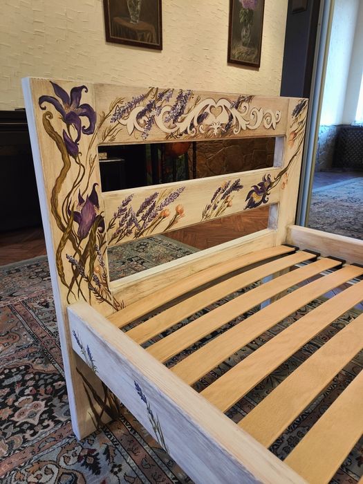 Дизайнерське односпальне ліжко 190*80