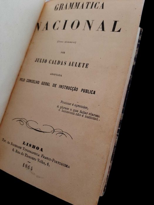 Book - National Grammar - 1864