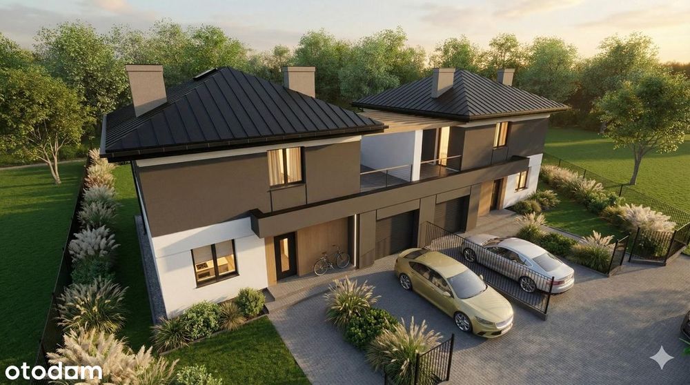 Bliźniak 121 m2 z garażem Florentynów ( Konstantynów Łódzki)