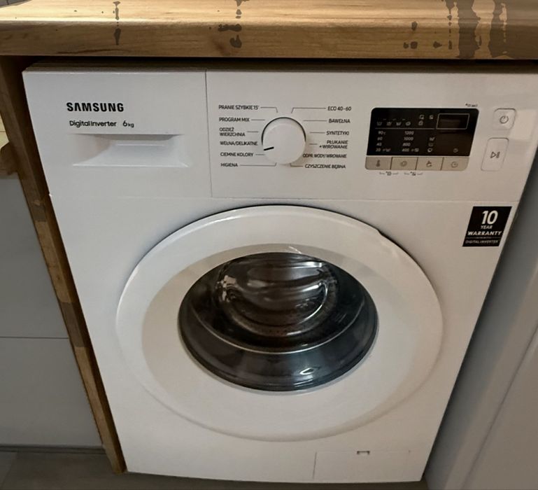 Pralka SAMSUNG WW60A3120WH EO 6kg 1200 obr Silnik Digital Inverter