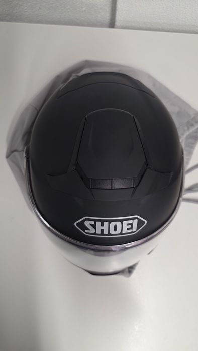 Capacete modular Shoei Neotec II + intercomunicador Sena SLR2 com viseira suplente espelhada