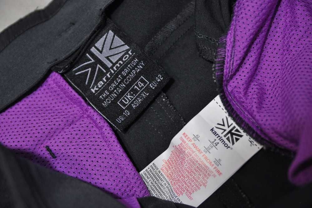 KARRIMOR XL eu42 damskie spodnie trekkingowe grubsze stretch s7v
