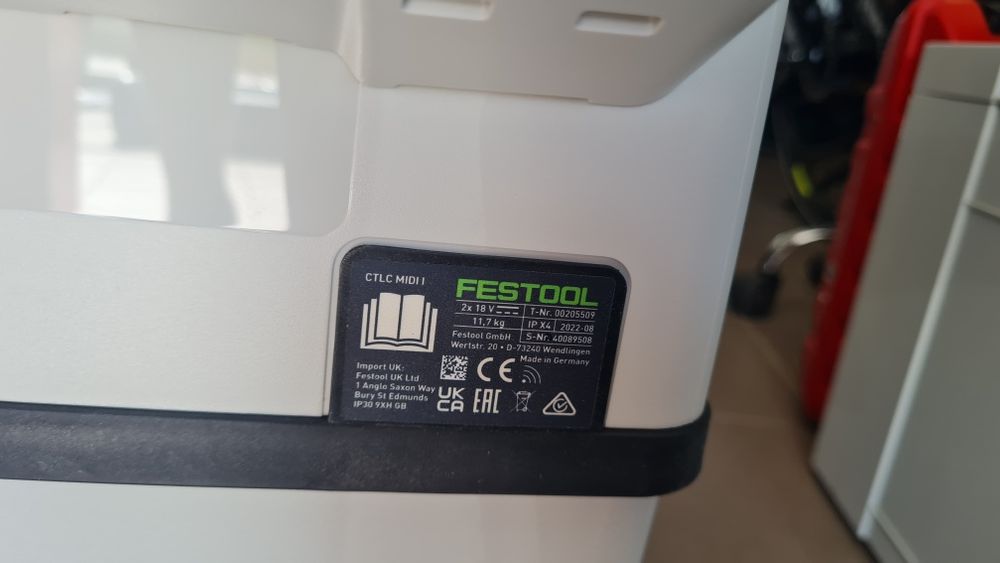 FESTOOL Akumulatorowy odkurzacz mobilny CLEANTEC CTLC MIDI I
+ D
