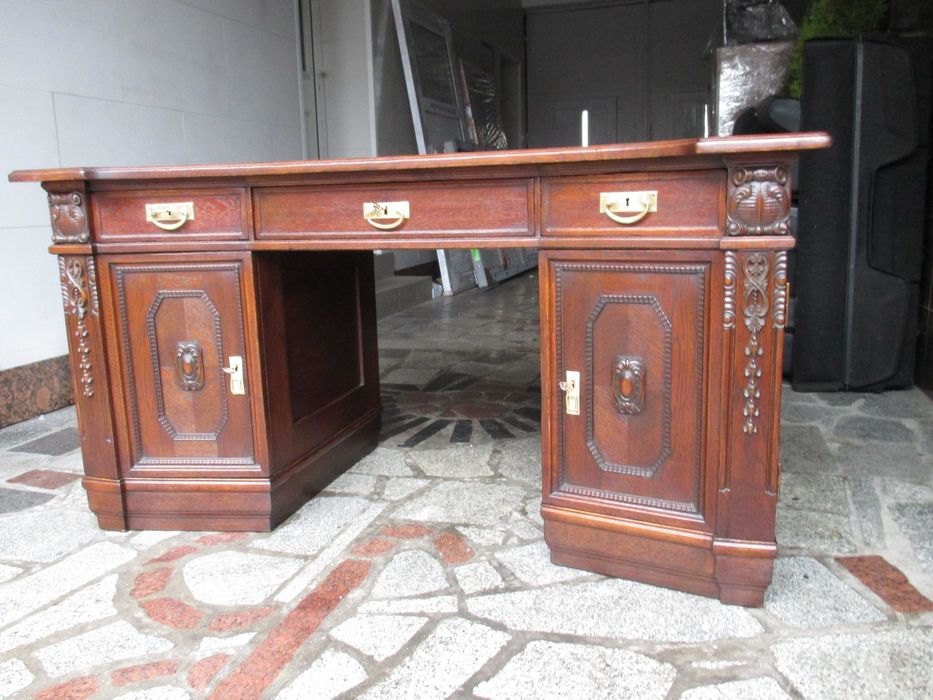 Stare Biurko-antyk. Dwustronne ,rozbieralne