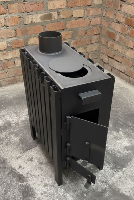 буржуйка металева піч на дровах котел булерьян дрова печка плита