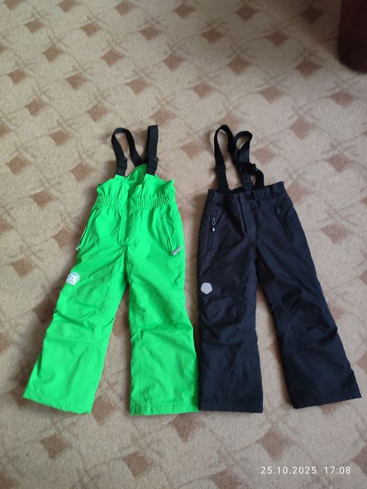 Зимові штани на підтяжках