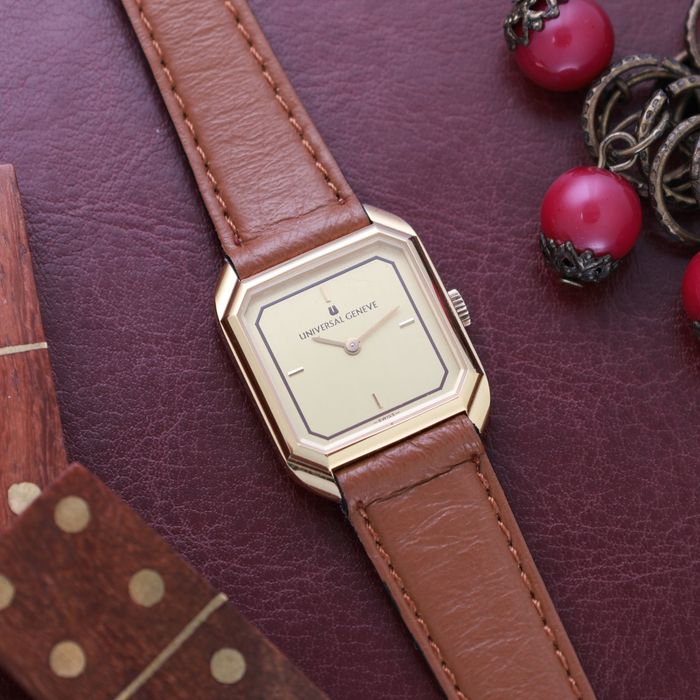 Zegarek damski Universal Geneve 511661 Lady manual