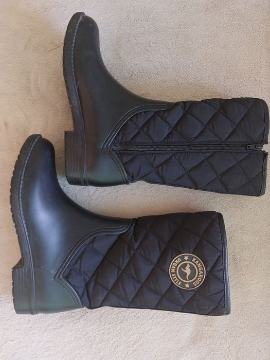 Botas pretas 37 senhora kangaroos
