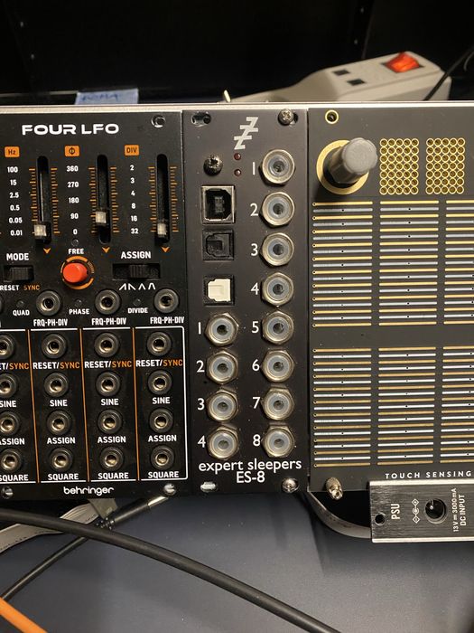 expert sleepers es-8 audio interface modular uniwersalny moduł